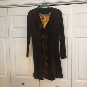 Lovely, lightweight suede duster